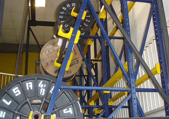 Almacenamiento para bobinas