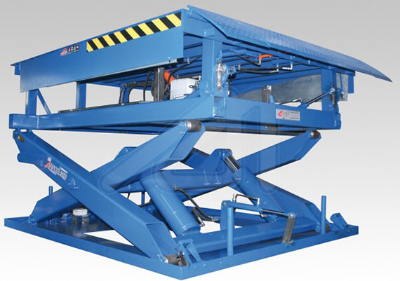 Docklift; Rampa niveladora y mesa elevadora