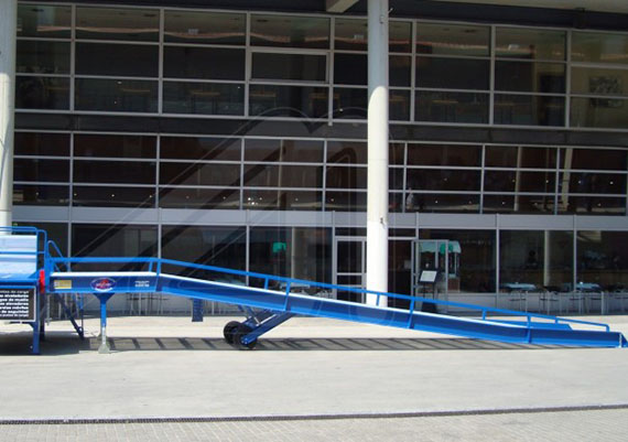 Rampas móviles de patio