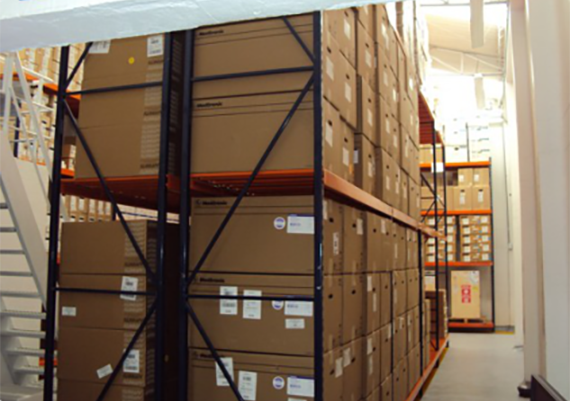 Estantería selectiva semipesada